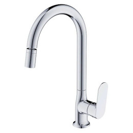 смеситель кухня Shore, R-излив, с аэратором на шарнире, SHR519AR VODA