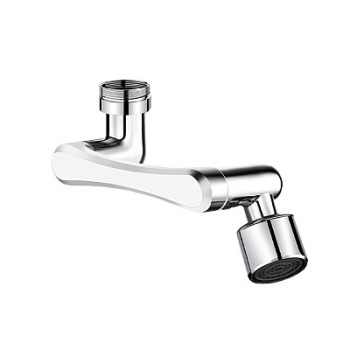 насадка на кран ECO с удлин. поворот. насадкой на смеситель М24-F22 хром MELODIA MKP21037BL