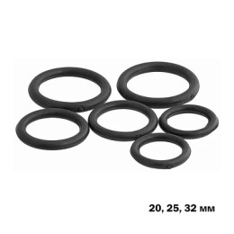 набор колец для ПНД фитингов 20мм (2шт), 25мм (2шт), 32мм (2шт) TeRma 10169