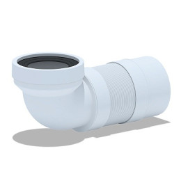 слив гофр. д/унитаза АНИ 90гр. д.110 250-520мм K712R