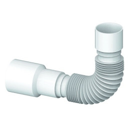 труба гофрированная 32х32/40 400мм Unicorn