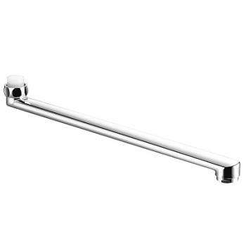 излив для смесителя для ванны плоский L-образный универсальный 25см LEMARK LM9471C