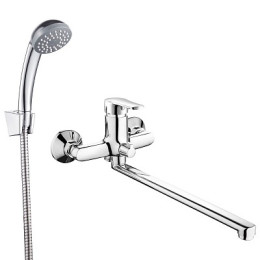 смеситель ванна Divay с изл. 350 мм, с акс., DY31 VODA