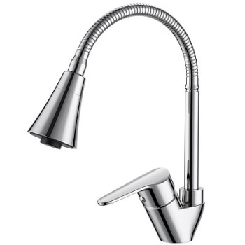 смеситель кухня Breeze, гибкий излив, BZ519flex VODA