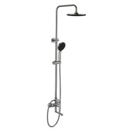 душевая система со смесителем Lagos Gun Metal ST205LGGM ESKO