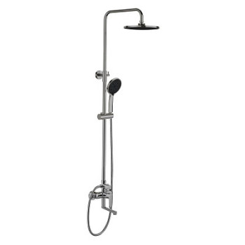 душевая система со смесителем Lagos Gun Metal ST205LGGM ESKO