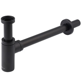 сифон д/умывальника LEMARK 1.1/4"х32 черный матовый LM8300BL