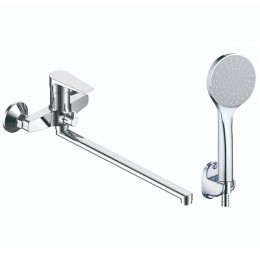 смеситель ванна Budapest излив 400 мм, с акс., BT40 ESKO