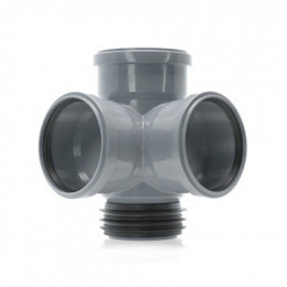 крестовина двухплоск. восстановитель раструба PP угловая HTEDSM 110*110*110*87 Ostendorf