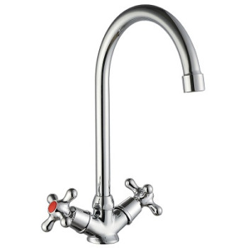 смеситель кухня Ladoga поворотный излив LDG519 VODA