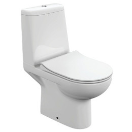 унитаз-компакт MONOLITH Clean On 011 3/5 DPL EO slim Cersanit