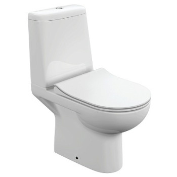 унитаз-компакт MONOLITH Clean On 011 3/5 DPL EO slim Cersanit