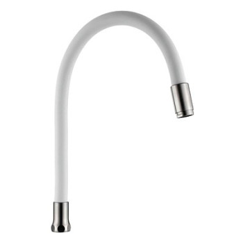 излив LEDEME гибкий, белый L77506-3