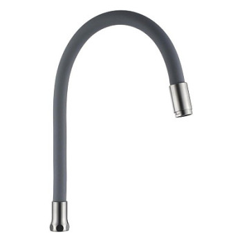 излив LEDEME гибкий, серый L77506-9