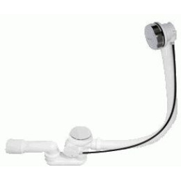 сифон д/ванны полуавтомат мет.комплект A55KM Alcadrain