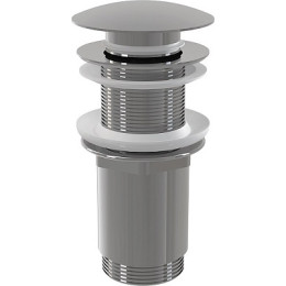 донный клапан click/clack c большой кнопкой, хром A395 Alcadrain