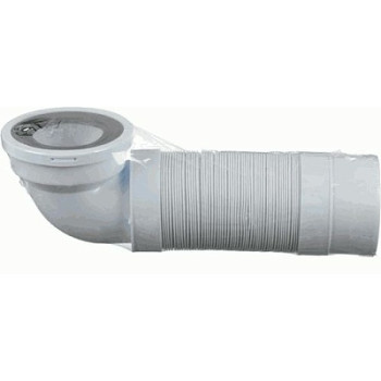 слив гофр. д/унитаза АНИ 90гр. д.110 310-840мм K722R
