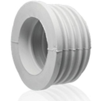 манжета переходная с чугуна на пластик 73*40 БЕЛАЯ Полимер