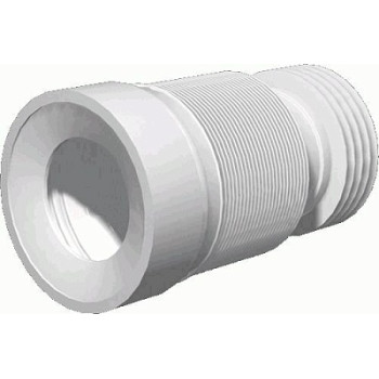 слив гофр. д/унитаза АНИ д.110 230-530мм с мягк. манжет.K828