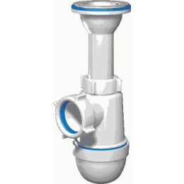 сифон д/мойки АНИ 1.1/2"х40 с литым выпуском C0500