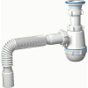 сифон д/мойки АНИ Грот 1.1/2"х40 c гибкой трубой 40х40 A0105
