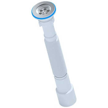 сифон д/умывальника гофрированный АНИ 1.1/4"х40/50 801 мм G206