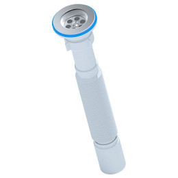 сифон д/умывальника гофрированный АНИ 1.1/4"х40 755 мм G204