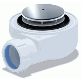 сифон для душевого поддона АНИ 1.1/2" слив 50мм h-55мм хром E450C