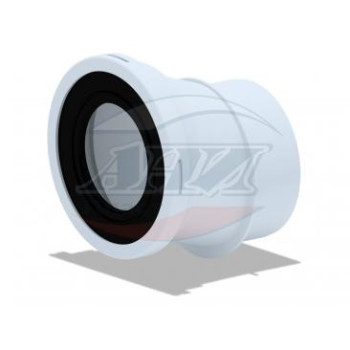 манжета д/унитаза АНИ жестк. эксцентр. 20мм W0221 (под 110 гладк.)