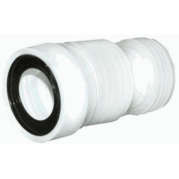 слив гофр. д/унитаза АНИ д.110 230-530мм с мягк. манжет K828R