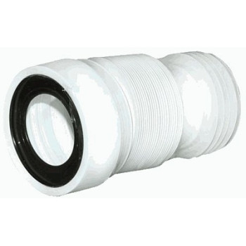 слив гофр. д/унитаза АНИ д.110 230-530мм с мягк. манжет K828R