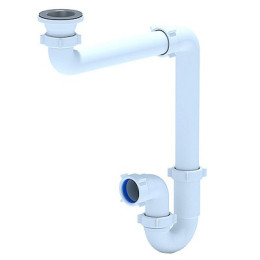 сифон д/мойки АНИ 1.1/2"х40 прямоточный смещенный D5000