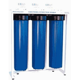 система фильтров АКВАБРАЙТ 20ББ для очистки воды АБФ-320ББ УМЯГЧЕНИЕ (ПП-10М-20ББ,С-20ББ,УГП-20ББ) 1