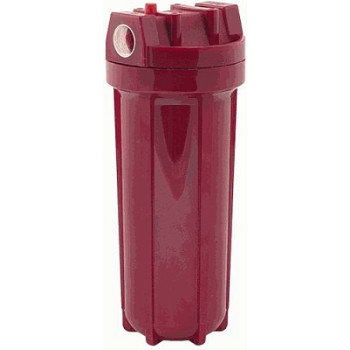 фильтр магистральный 10" АКВАБРАЙТ для ГОРЯЧЕЙ ВОДЫ (В комплекте кронштейн и ключ) АБФ-ГОР-12