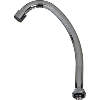 излив для кухонного смесителя тип "ёлка" с аэратором 20см MELODIA MKP20671P