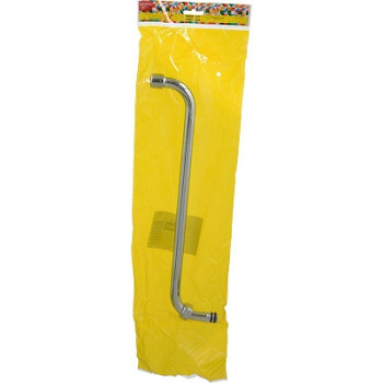 излив для смесителя круглый S-образный с аэратором русский стандарт 35см MELODIA MKP20693P