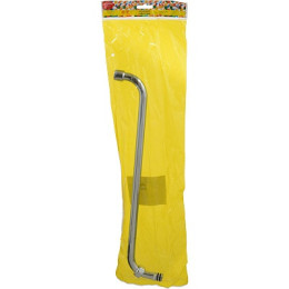 излив для смесителя круглый S-образный с аэратором русский стандарт 40см MELODIA MKP20697P