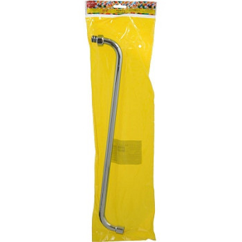 излив для смесителя круглый S-образный с аэратором русский стандарт 45см MELODIA MKP20695P