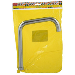 излив для кухонного смесителя Г-образный люкс с аэратором 23см MELODIA MKP20666P