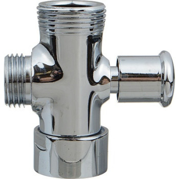 дивертор для смесителя кнопочный, латунь MELODIA MKPС (арт. 319)