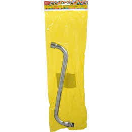 излив для смесителя круглый S-образный с аэратором 30см MELODIA MKP20702P