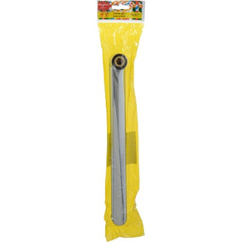 излив для смесителя для ванны плоский L-образный с аэратором 25см MELODIA MKP20706P