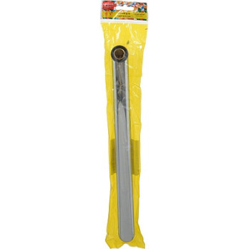 излив для смесителя для ванны плоский L-образный с аэратором 30см MELODIA MKP20717P