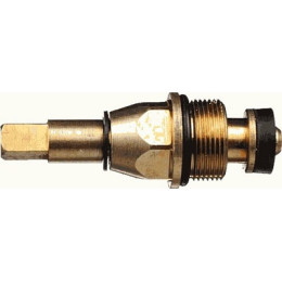 кран-букса MELODIA резина отеч. длинная М18 квадрат 7мм MKP06617WC (мод. 010)