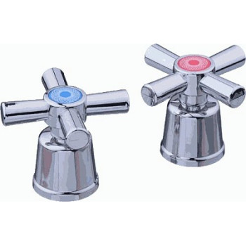 маховик Сити крест пласт. квадрат 7*7 короткий (пара) MELODIA MKP20267WC