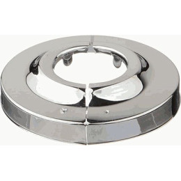 отражатель 26мм (3/4") разъемный, нерж. хром h=13мм MELODIA MKP20793WP