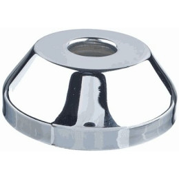 отражатель 20мм (1/2") LUX глубокий нерж. хром h=30мм MELODIA MKP20780WP