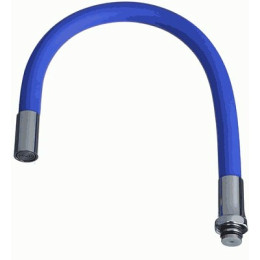 излив гибкий синий 49см MELODIA MKP20652