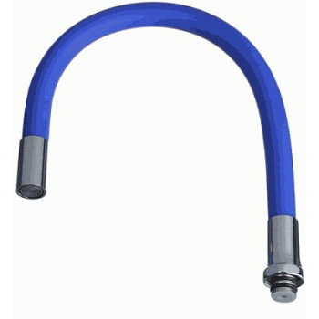 излив гибкий синий 49см MELODIA MKP20652