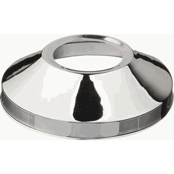 отражатель 25мм (3/4") без резьбы, нерж. хром h=17мм MELODIA MKP20796WP